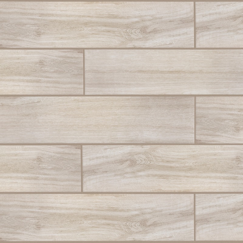 Merola Tile Llama Almond 8-1/2" x 35-1/2" Porcelain Floor and Wall Tile
