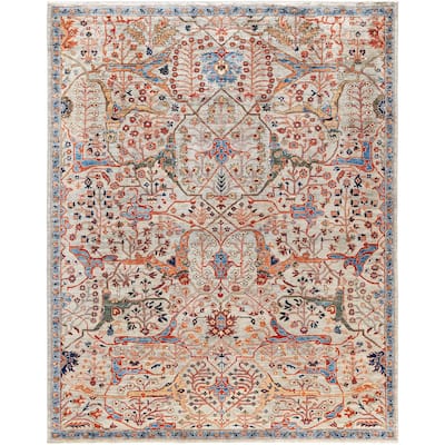 Serapi One-of-a-Kind Hand-Knotted Area Rug - Gray - 8' 0" x 10' 0"