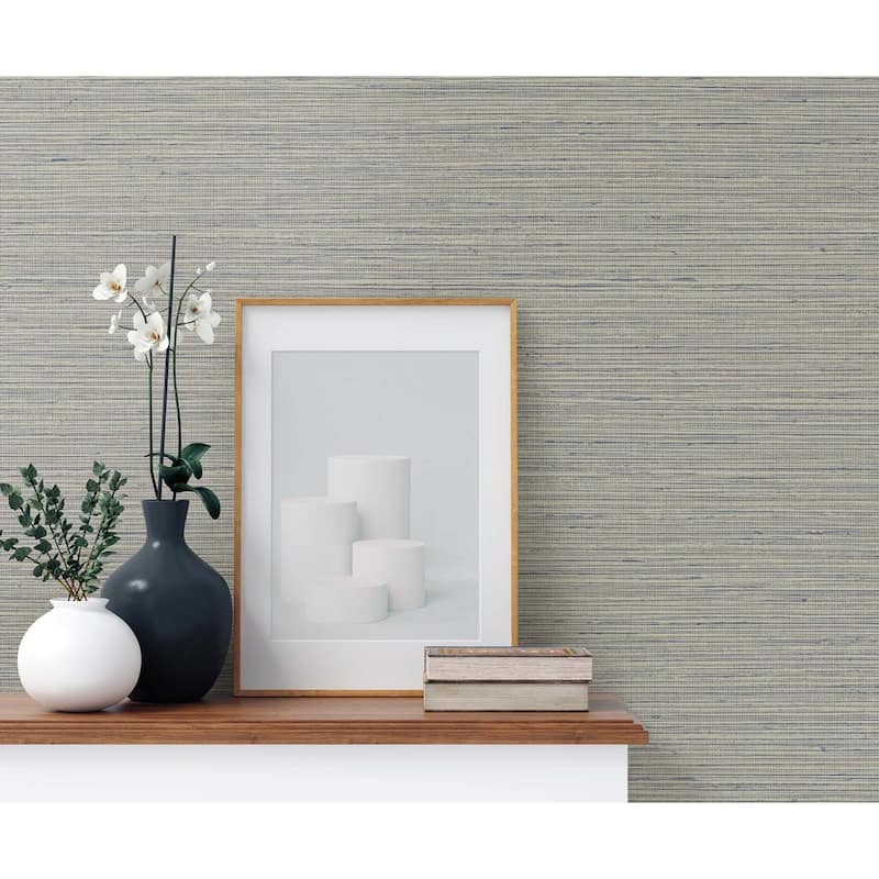 DuPont Tedlar Edmond Faux Sisal High Performance Vinyl Unpasted Wallpaper