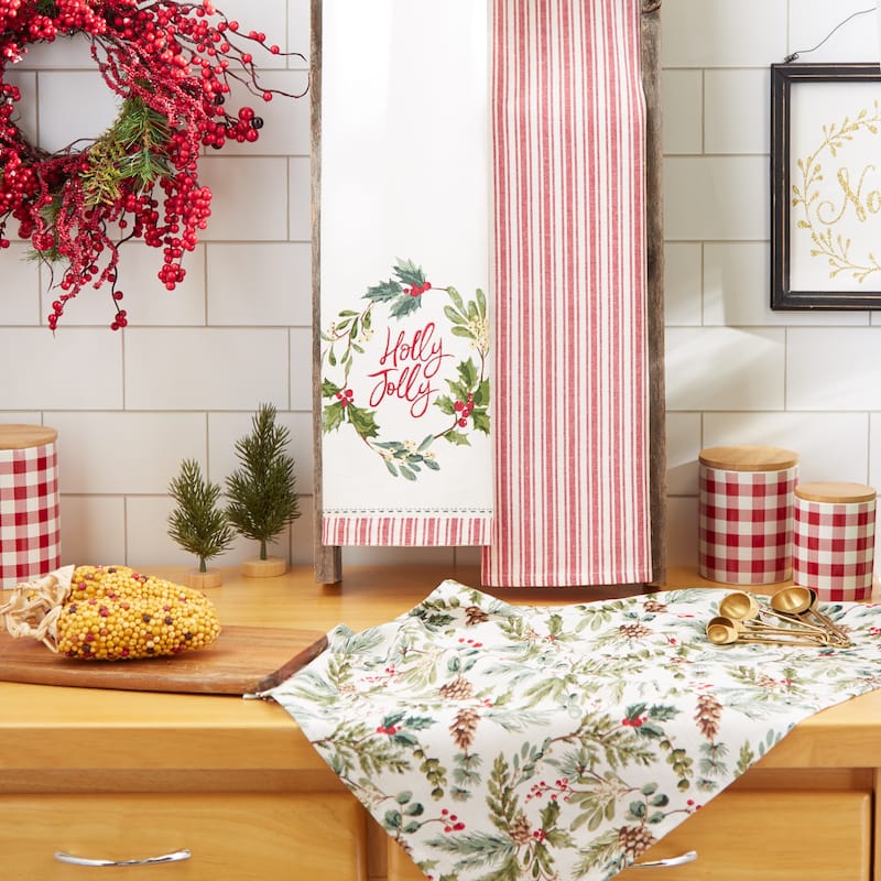 Assorted Christmas Dishtowels (Set Of 2)