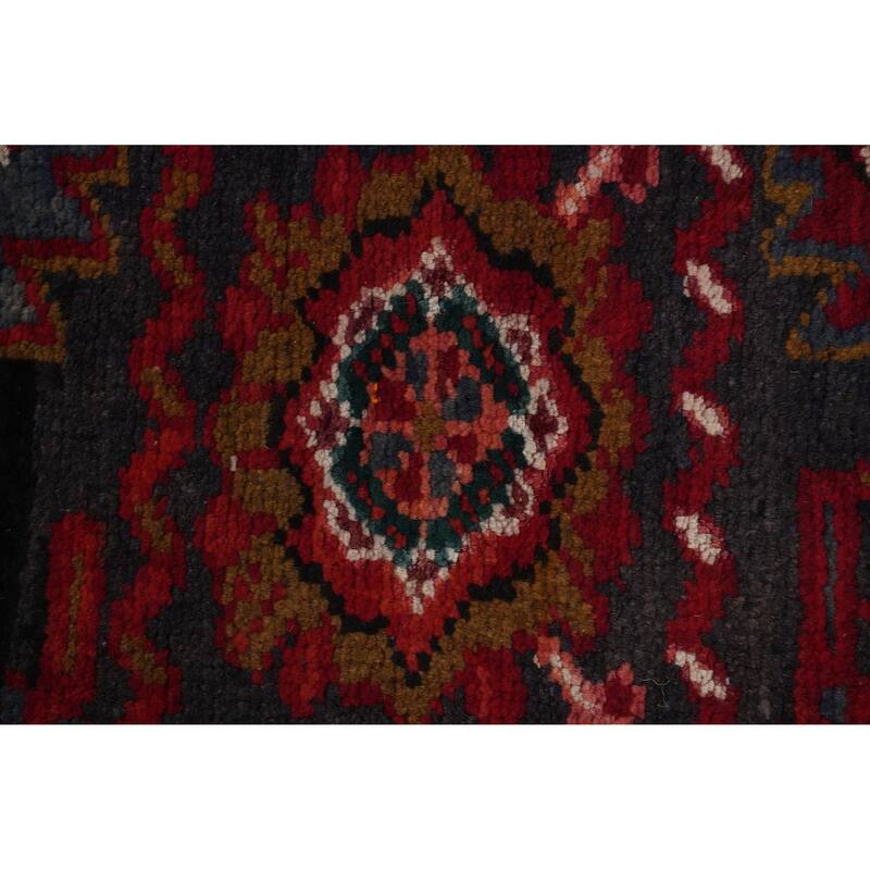 Hand Knotted Oriental 100% Wool Carpet Traditional Medallion Red Heriz Area Rug - 12' 9'' X 10' 0''