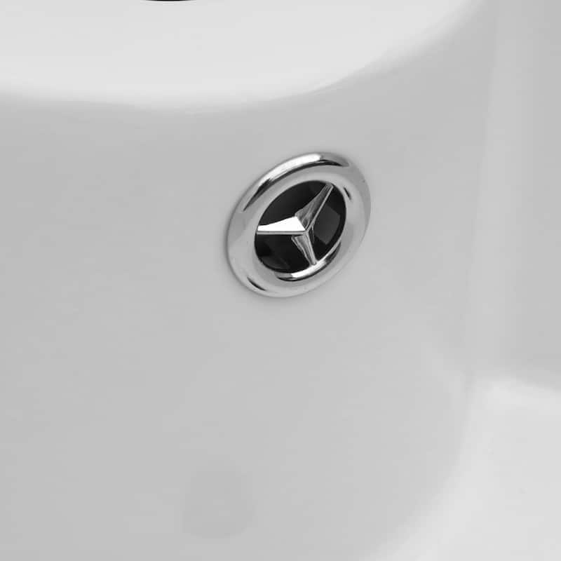 Classic Ceramic Pedestal Sink Bathroom Sink Basin