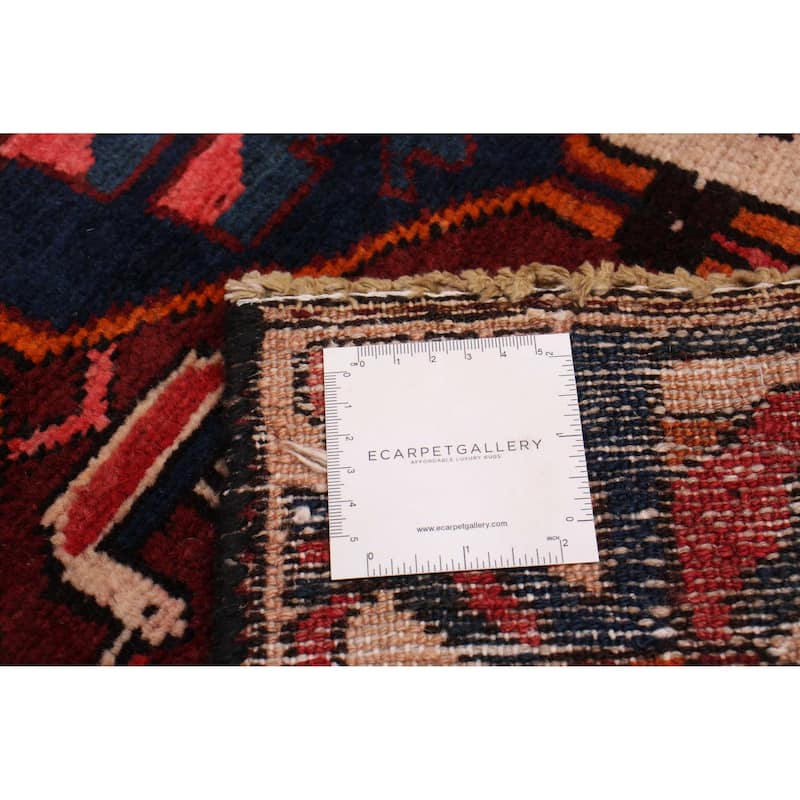 ECARPETGALLERY Hand-knotted Kayseri Vintage Red Wool Rug - 4'7 x 9'4