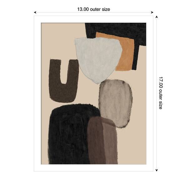 dimension image slide 12 of 18, Everywhere by Dan Hobday Wood Framed Wall Art Print