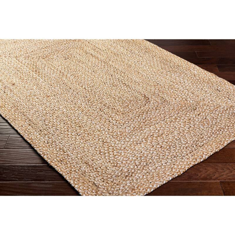 Jovan Farmhouse Jute Area Rug