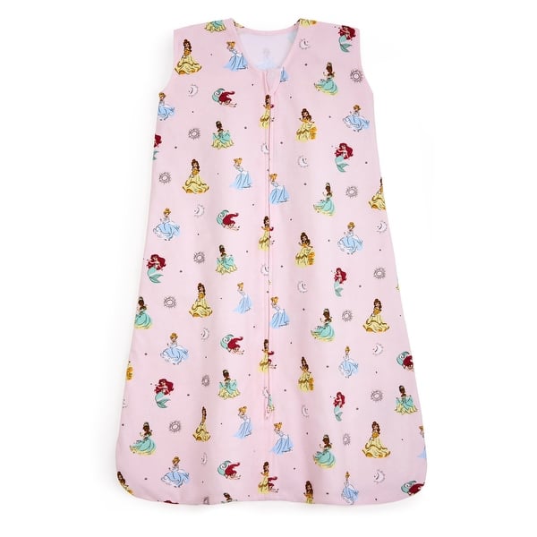slide 2 of 5, HALO SleepSack wearable blanket, 100% cotton, Disney™ Princesses, M, 6-12M - medium