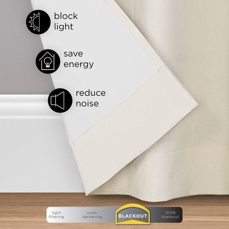 Eclipse Kendall Blackout Window Curtain Panel