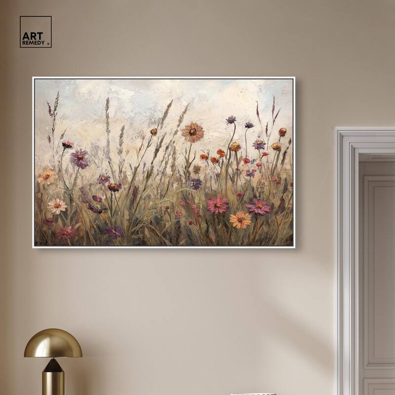 Vintage Blooms II Canvas by Art Remedy