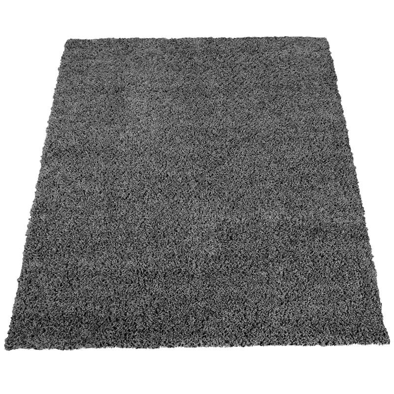 Plain Shag Rug For Living Room or Bedroom in pastell colors
