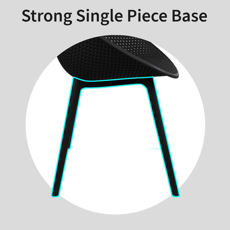 Plastic Chair Armchair With Arms Transparent Natural Wood Legs Dining Crystal For Kitchen Desk Home Work