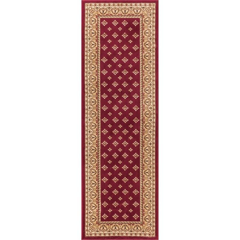 Well Woven Barclay Hudson Terrace Fleur De Lis Traditional Area Rug