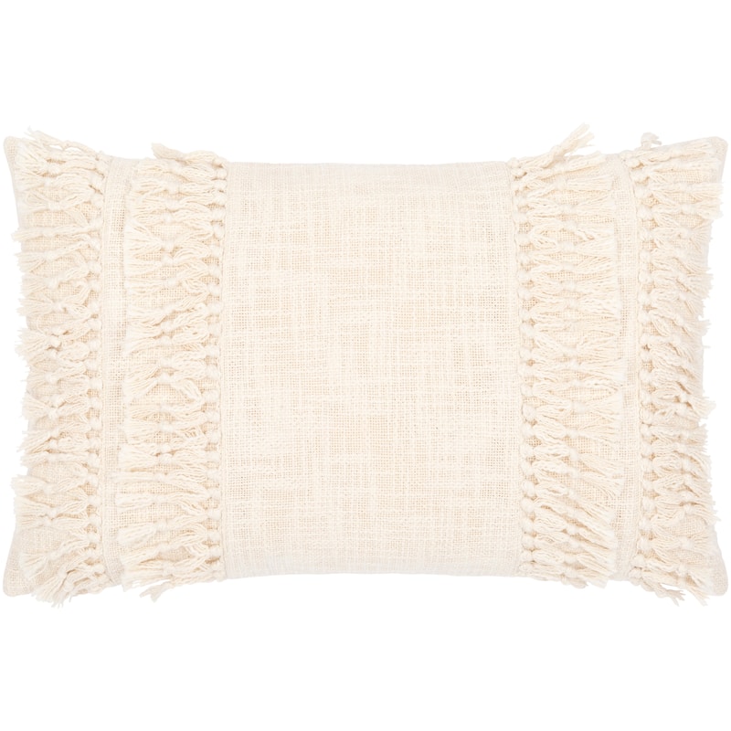 Miloh Tassel Fringe Accent Throw Pillow