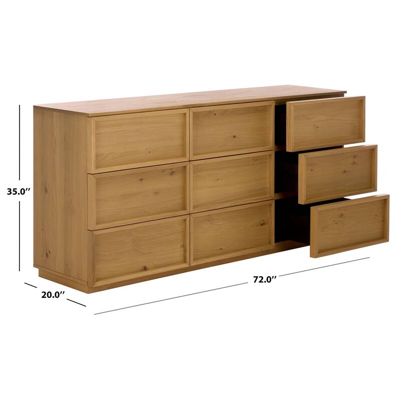 SAFAVIEH Couture Heimtraud 9-Drawer Dresser