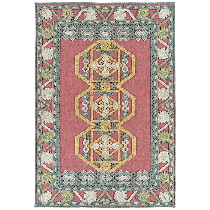 TDW03 Tamara Day Warwick Teal Hand Tufted Indoor Area Rug
