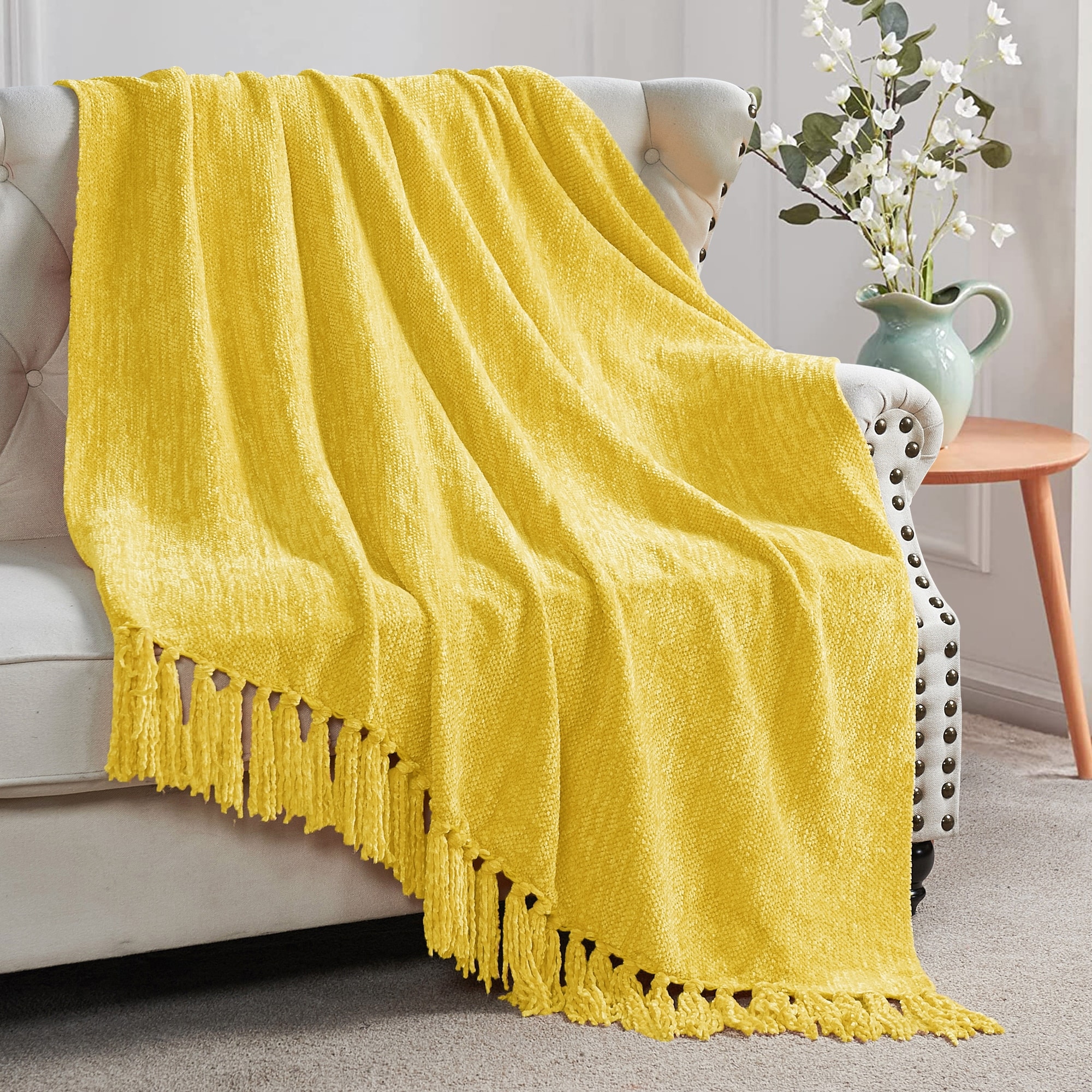Yellow Nautical Coastal Blankets and Throws Shop our Best