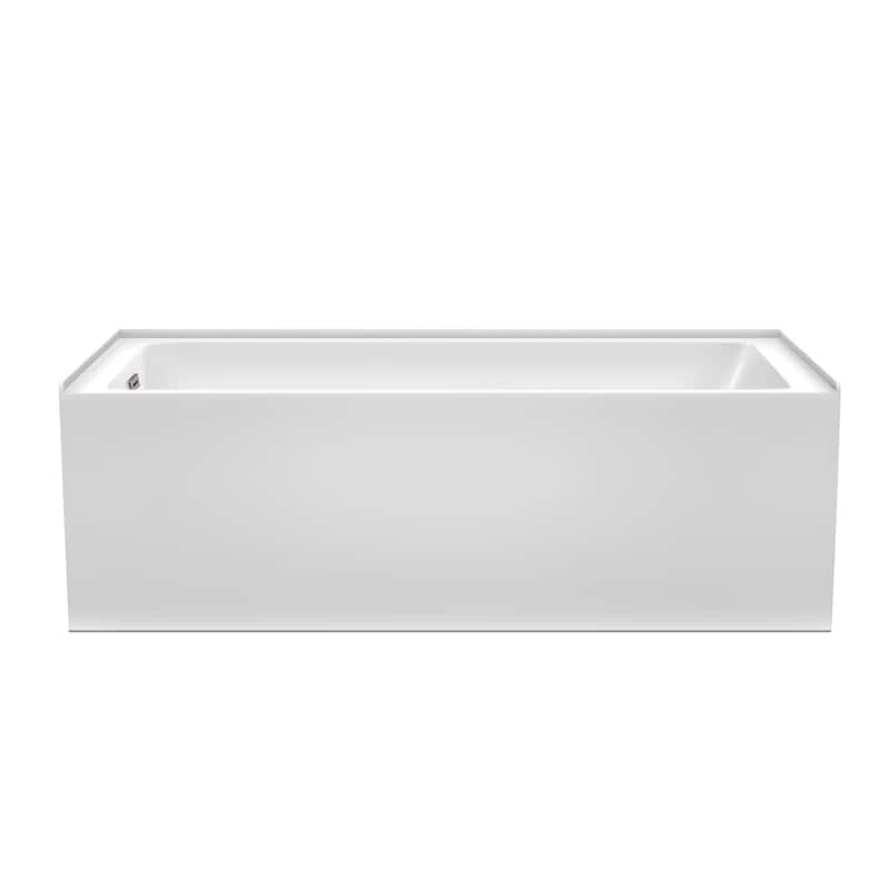 Grayley 66-Inch x 30-Inch Alcove Bathtub in White with Options