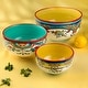 preview thumbnail 2 of 3, Euro Ceramica Zanzibar 3-Piece Mixing Bowl Set