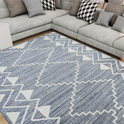 Monique Moroccan Diamond Indoor Area Rug