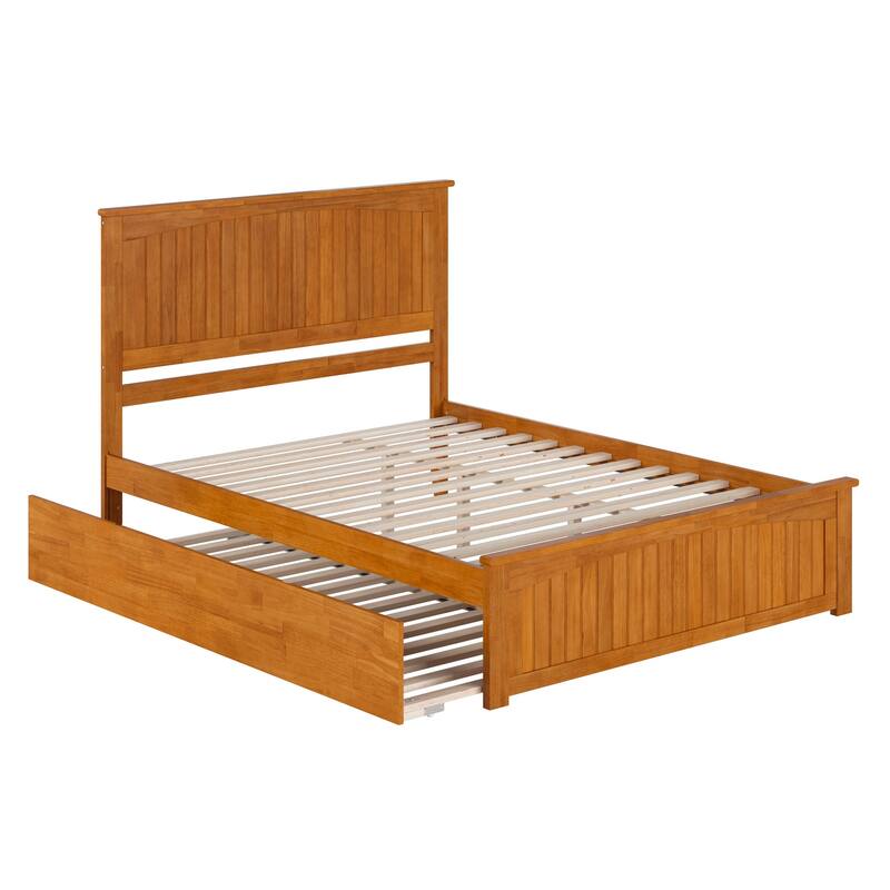 Nantucket Bed with Matching Footboard and Twin XL Trundle