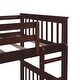 preview thumbnail 56 of 55, Classic Founder Twin-Over-Twin Bunk Bed with Ladders and 2 Storage Drawers for Dorm, Bedroom with Solid Wood Slats Support