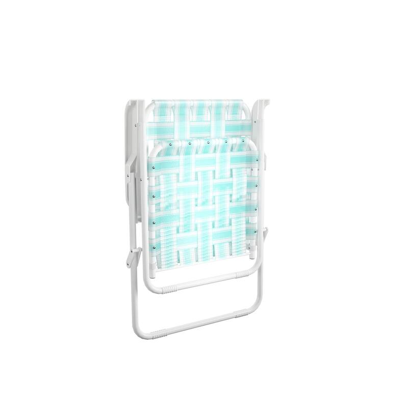 The Novogratz Poolside Gossip Collection Priscilla Folding Chair (2-Pack)