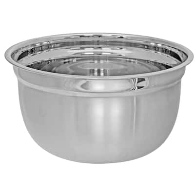 IH Casa Decor Stainless Steel German Mixing Bowl 8.50" - Set of 2
