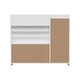 preview thumbnail 9 of 7, Multifunctional Kids Bookcase with 3 Collapsible Fabric Drawers