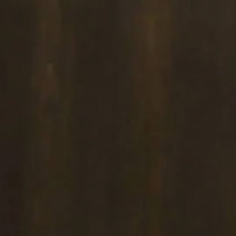 Fema Dresser Mirror, 35 Inch Bevel Edge Frame, Brown Wood