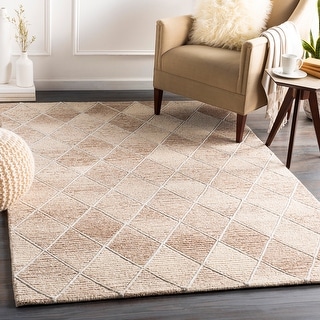 Artistic Weavers Padstow Handmade Wool Blend Trellis Area Rug