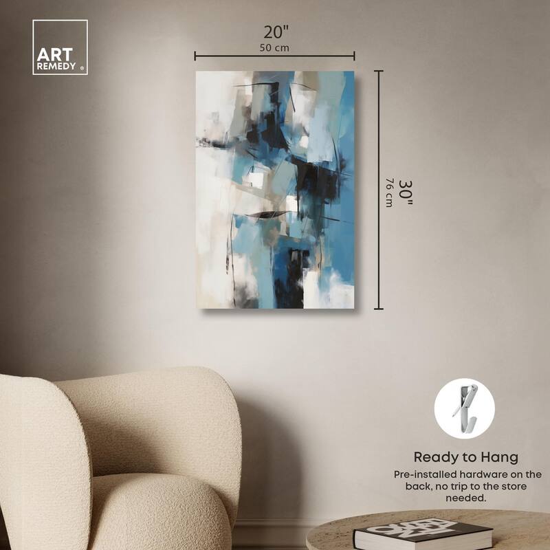 Glimpse of Infinity II Canvas by Art Remedy, Gallery Wrapped