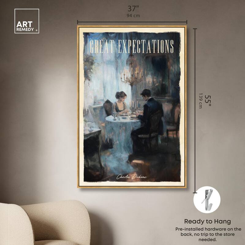 Great Expectations Canvas by Art Remedy