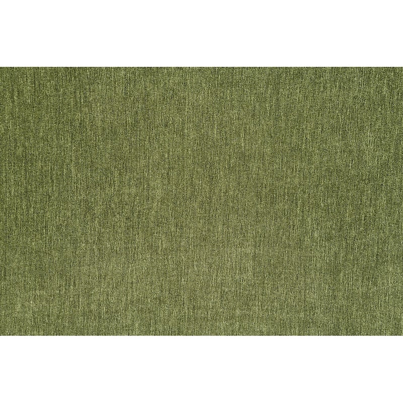 Modern Olive Green Wooden Legs Sofa 1pc