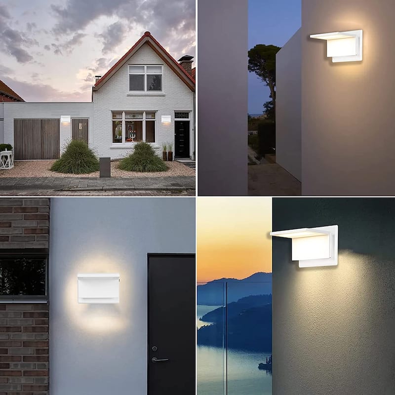 Inowel Wall Light Outdoor LED Lamp Sconce Lantern 10W 680Lm