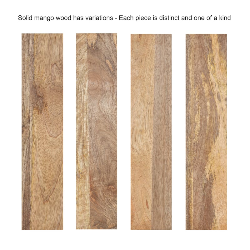 Kate and Laurel Hera Round Mirror Wood - 26x26