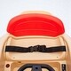 preview thumbnail 5 of 5, 12V Kids Hamburger Ride-On Car, 360° Rotation, Bluetooth, Anti-Rollover, Parent Control for Ages 2-5