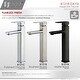 preview thumbnail 9 of 34, Single Hole Single-Handle Vessel Bathroom Faucet - Faucet Height: 12" | Spout Height: 8 3/4"