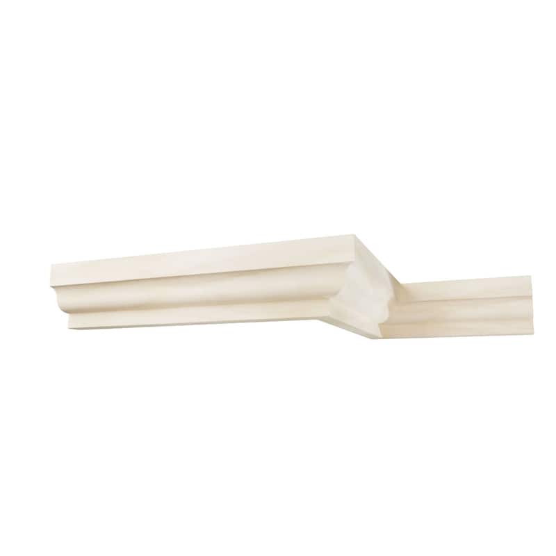 WM60: 1-2/5-in H x 1-in P x 1-3/4-in F x 96-in L Americraft Solid Hardwood Stain Grade Crown Moulding