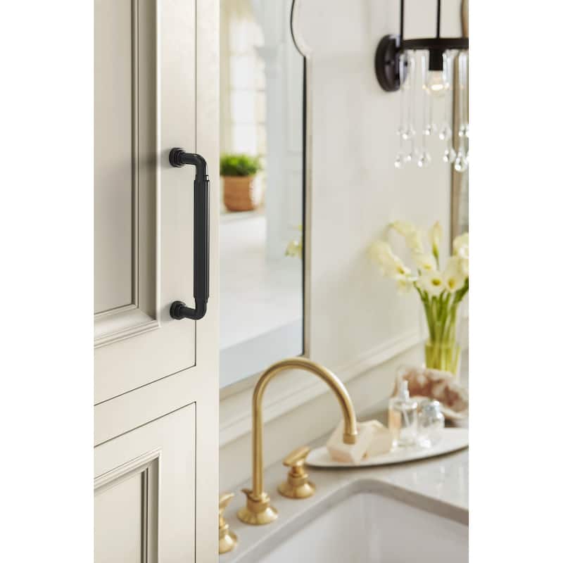 Amerock BP37703 Cowrie 5-1/16" Center to Center Fluted Handle Cabinet