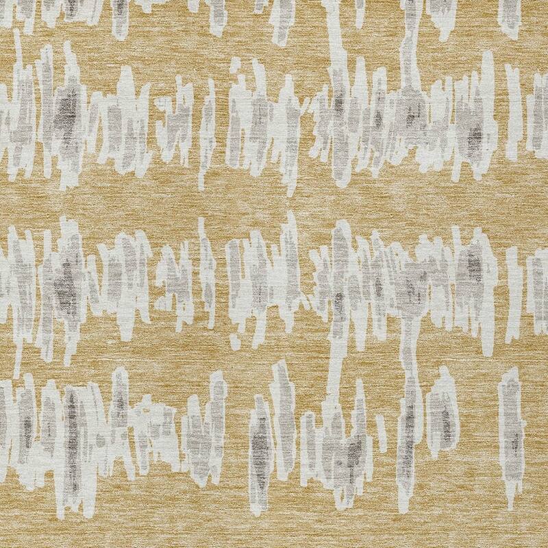 HomeRoots Striped Transitional Rectangle Outdoor Rug