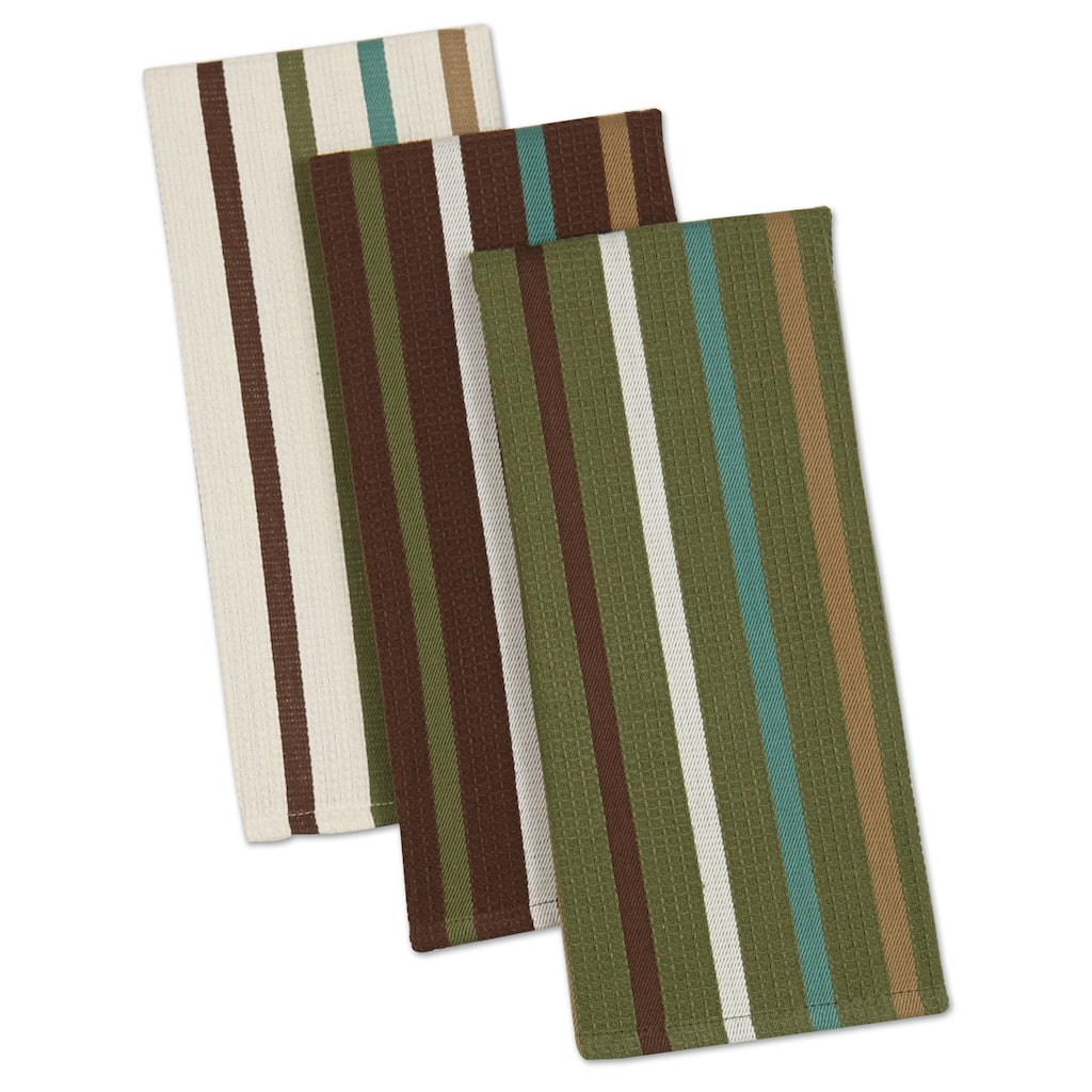 DII Pea Patch Check Heavyweight Dishcloth (Set of 4)