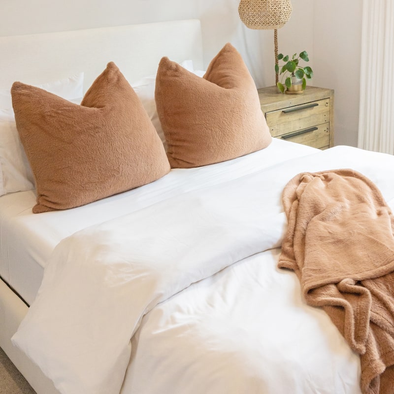 Jennifer Adams Faux Fur Embrace Sham