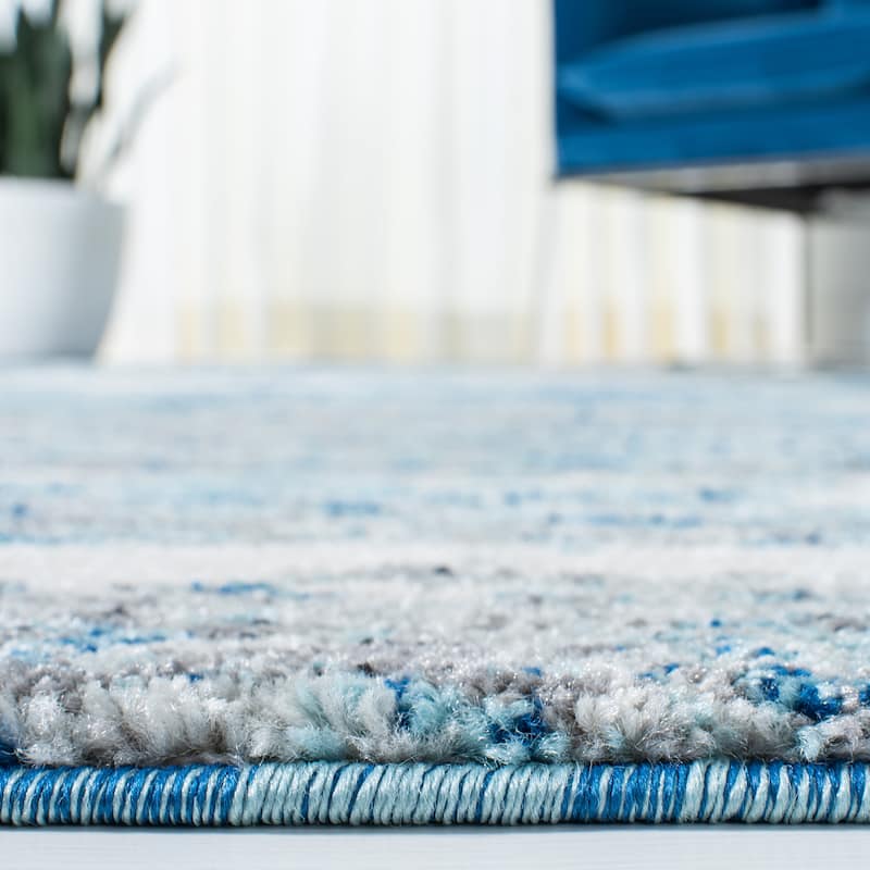 SAFAVIEH, Evoke Yukako Modern Abstract Distressed Rug