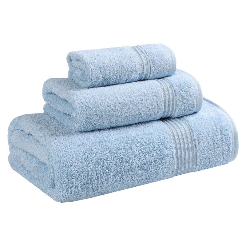 Superior Heritage Egyptian Cotton Absorbent 3-Piece Towel Set