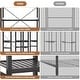 preview thumbnail 15 of 65, Bamboo Closet System Clothes Rack, Large Freestanding Garment Rack Clothing Rack for Hanging Clothes