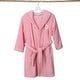 preview thumbnail 49 of 78, Sweet Kids 100% Polyester SUPER PLUSH Double Brushed Hooded Bathrobe with White Bookman Monogram