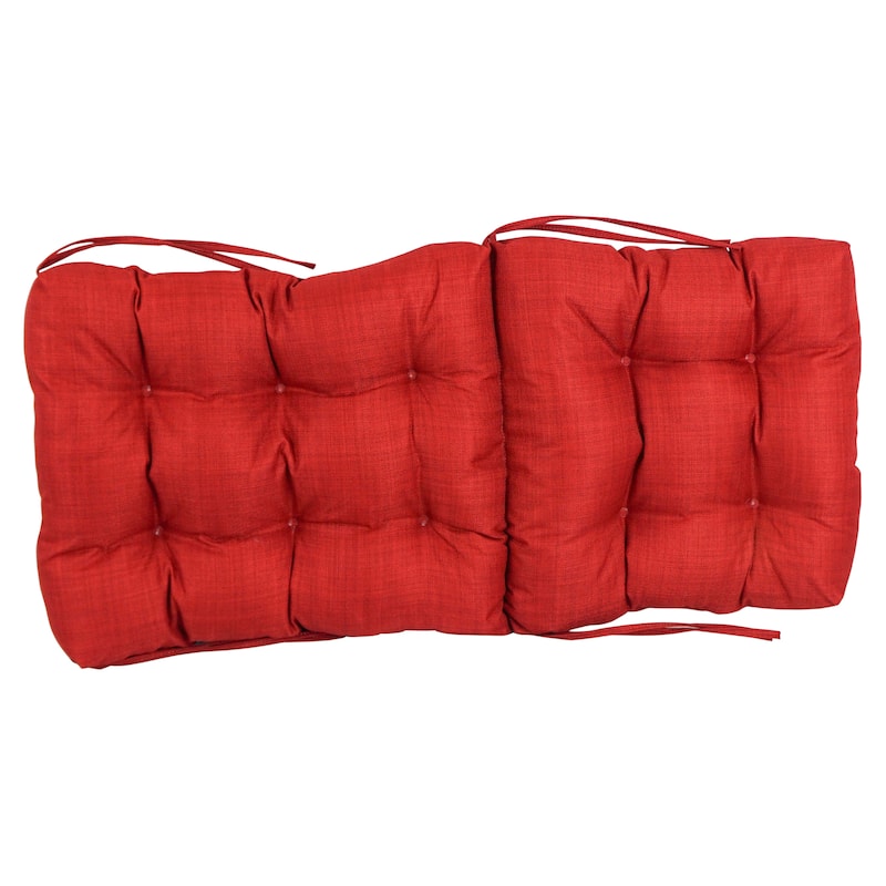 Multi-section Tufted Outdoor Seat/Back Chair Cushion (Multiple Sizes)