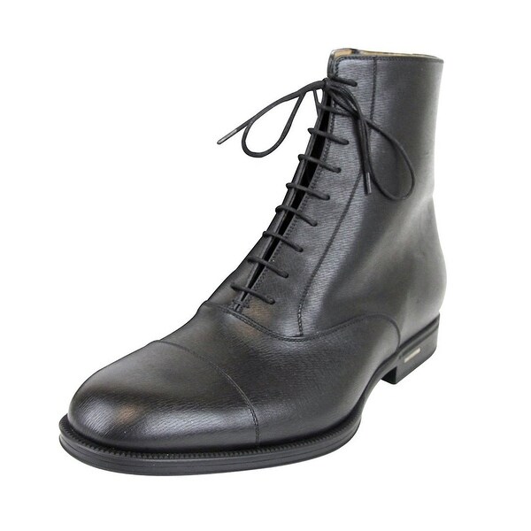 mens black gucci boots