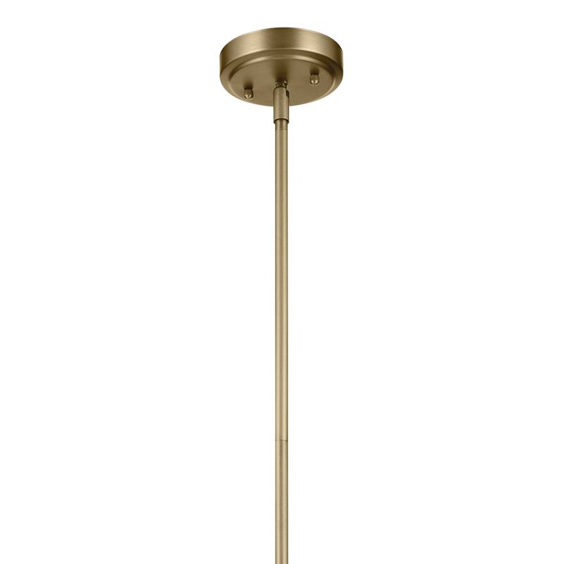 Kichler Lighting Everly 1-Light Cone Pendant Light with Clear Glass