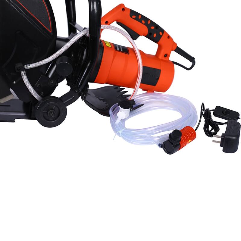 Electric 14" Cut Off Saw Wet/Dry Concrete Saw Cutter Guide Roller