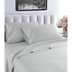 preview thumbnail 114 of 116, Home Sweet Home Dream Striped 1200 TC Cotton Deep Pocket Bed Sheet Set